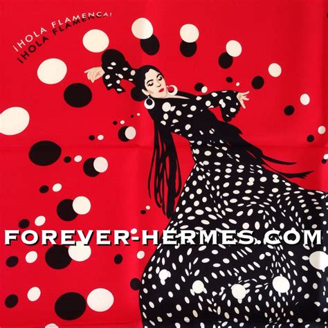 hermes flamenco dancer scarf|Hola Flamenca Hermes Scarf by Dimitri Rybaltchenko  .